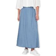 Lyhyt hame Only  Pena Venedig Long Skirt - Medium Blue Denim  EU M