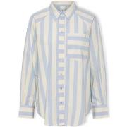 Paita Y.a.s  YAS Noos Monday Shirt L/S - Whitecap Gray/Clear Sky  EU L