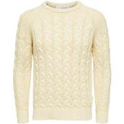 Neulepusero Selected  SLHBILL LS KNIT CABLE CREW NECK W - 16086658  EU...