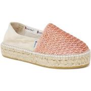 Kengät Espadrilles  DOMMY RAFIA  ROSA 11559091  36