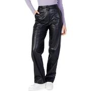 Housut Calvin Klein Jeans  J20J221385 - FAUX LEATHER HIGH  EU S
