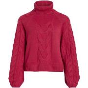 Neulepusero Vila  VIOA L/S CABLE ROLLNECK KNIT TOP/PB 14087553  EU XL