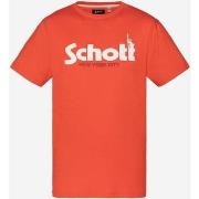 Lyhythihainen t-paita Schott  TSTROY  EU M