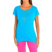 Lyhythihainen t-paita Zumba  Z1T00683-AZUL  EU XS / S