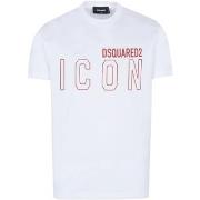 Lyhythihainen t-paita Dsquared  S79GC0063  IT S