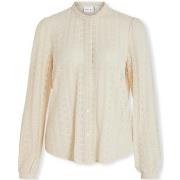 Paita Vila  Noos Chikka Lace Shirt L/S - Birch  EU S