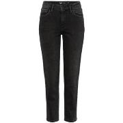 Housut Y.a.s  YAS Noos Calças Zeo - Dark Grey Denim  US 27 / 32