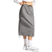 Housut Converse  LONG WOWEN CARGO SKIRT SHARKSKIN  EU S