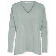 Neulepusero Only  Amalia Knit L/S - Aqua Gray  EU XL