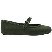 Balleriinat Melissa  Soft Ballerina Velvet Fem - Green  40