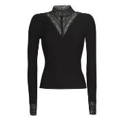 Paita Only  ONLTILDE L/S HIGH NECK LACE TOP JRS  EU S