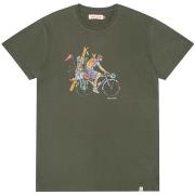 T-paidat & Poolot Rvlt Revolution  Regular T-Shirt 1333 CYC - Army  EU...