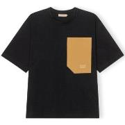 T-paidat & Poolot Rvlt Revolution  T-Shirt Oversize 1361 - Black  EU S