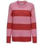 Neulepusero Only  Filone Life Knit - Pink Cosmos/Valiant  EU M