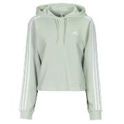 Svetari adidas  Essentials 3-Stripes French Terry Crop Hoodie  EU S