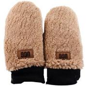 Hanskat UGG  W SHERPA MITTEN W LOGO TAPE  EU L / XL