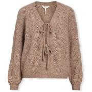 Neulepusero Object  Noos Flora RE Cardigan - Desert Taupe Melange  EU ...