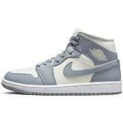 Tennarit Nike  Air Jordan 1 Mid Grey Sail  36