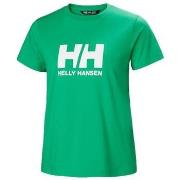 T-paidat & Poolot Helly Hansen  W Hh Logo 2.0 Green 499  EU S