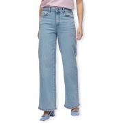 Suorat farkut Vila  Emma Wide Jeans - Light Blue Denim  US 38 / 30