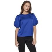 Paita Vila  Noos Top Ellette - Mazarine Blue  FR 34