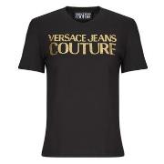 Lyhythihainen t-paita Versace Jeans Couture  78HAHT01  EU S