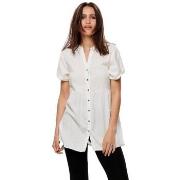 Paita Only  Chilli Life Dress - Cloud Dancer  FR 34