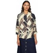 Paita La Strada  Shirt Scarlet 3/4 - Sandshell Night  FR 38