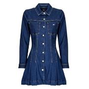 Pitkä mekko Tommy Jeans  DENIM PLEATED TRUCKER DRESS  EU S