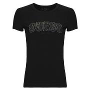 Lyhythihainen t-paita Guess  LOGO LACE  EU S