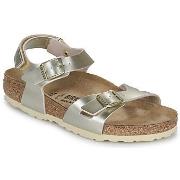 Tyttöjen sandaalit BIRKENSTOCK  Rio AS Kids BF Electric Metallic Gold ...