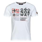 Lyhythihainen t-paita Geographical Norway  JIVY  EU XXL