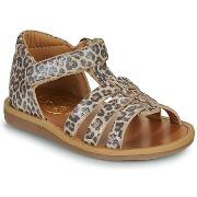 Tyttöjen sandaalit Pom d'Api  POPPY STRAP  20