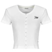 Lyhythihainen t-paita Guess  SL CN SNAP EMBRO SLIM TOP  EU S