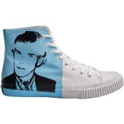 Kengät Calvin Klein Jeans  S0347-WHITE-LIGHT BLUE  41