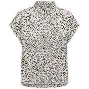 Paita Only  Noos Hannover Life Shirt - Cloud Dancer/Black Grap  EU S