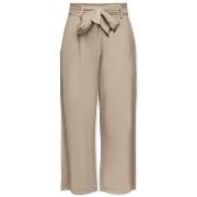 Housut Only  Caro Linen Trousers - Oxford Tan  EU M