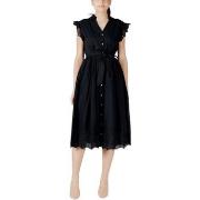 Lyhyt mekko Vila  Vianglassi V-Neck S/L Midi 14105143  FR 34