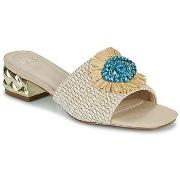 Sandaalit Exé Shoes  KATY-424-RAFFIA-BEIGE  36