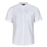 Lyhythihainen paitapusero Tommy Jeans  TJM REG MAO LINEN BLEND SS SHIR...