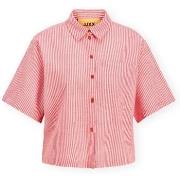 Paita Jjxx  Windy Seersucker Shirt - Racing Red  EU S