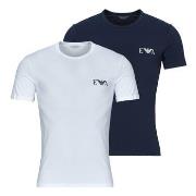 Lyhythihainen t-paita Emporio Armani  BOLD MONOGRAM 2 PCK  EU XXL