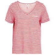 Svetari Object  Noos Top Tessi Slub - Paradise Pink/White  EU S