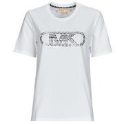 Lyhythihainen t-paita MICHAEL Michael Kors  CROP GWSH EMPIRE STUD TEE ...
