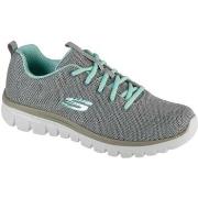 Kengät Skechers  Twisted Fortune 12614-GYMN Gray/Mint  36