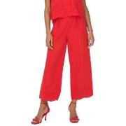 Housut Only  Roxanne Long Trousers - High Risk Red  EU L