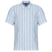 Lyhythihainen paitapusero Tommy Hilfiger  LINEN BLEND STRIPED SS RF SH...