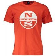 Lyhythihainen t-paita North Sails  902504-000_ROSSO_0177  EU XL