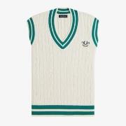 Neuleet / Villatakit Fred Perry  CABLE KNIT TENNIS TANK  EU S