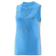 Lyhythihainen t-paita Salomon  Koszulka Damska Slab Sense Tank Niebies...